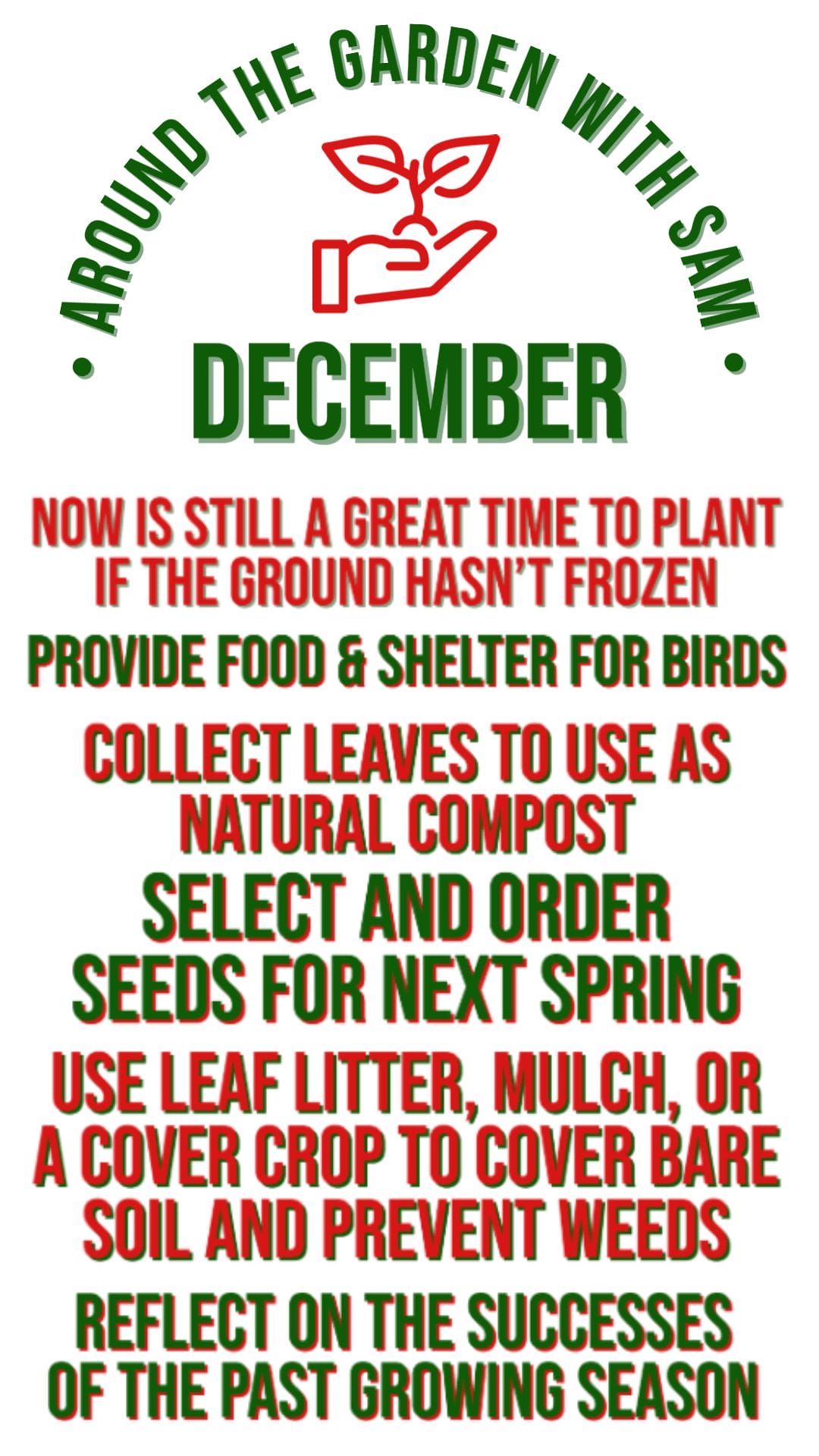 december gardening checklist