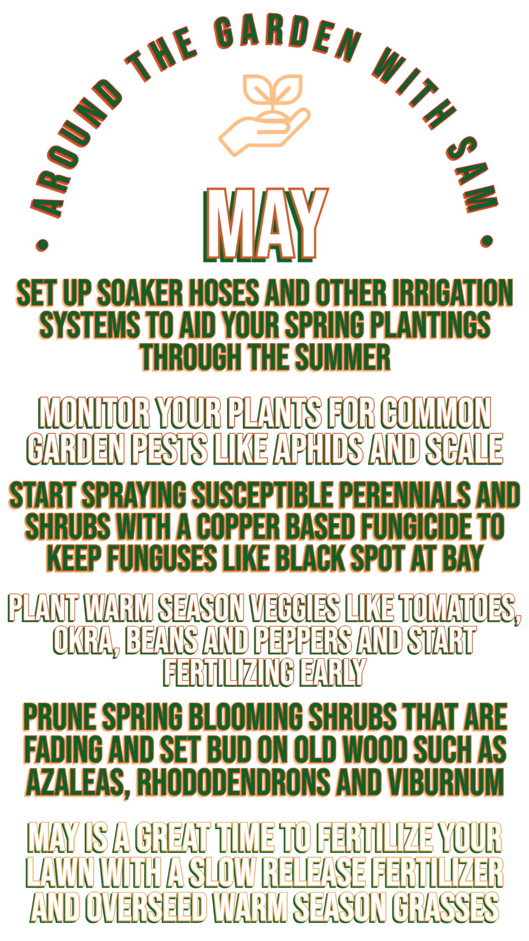 may gardening checklist