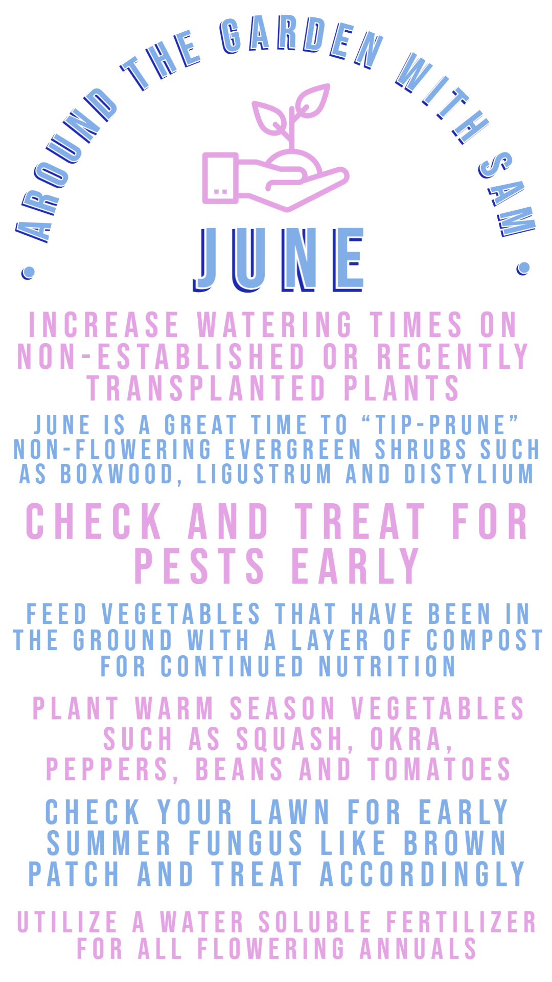 june gardening checklist
