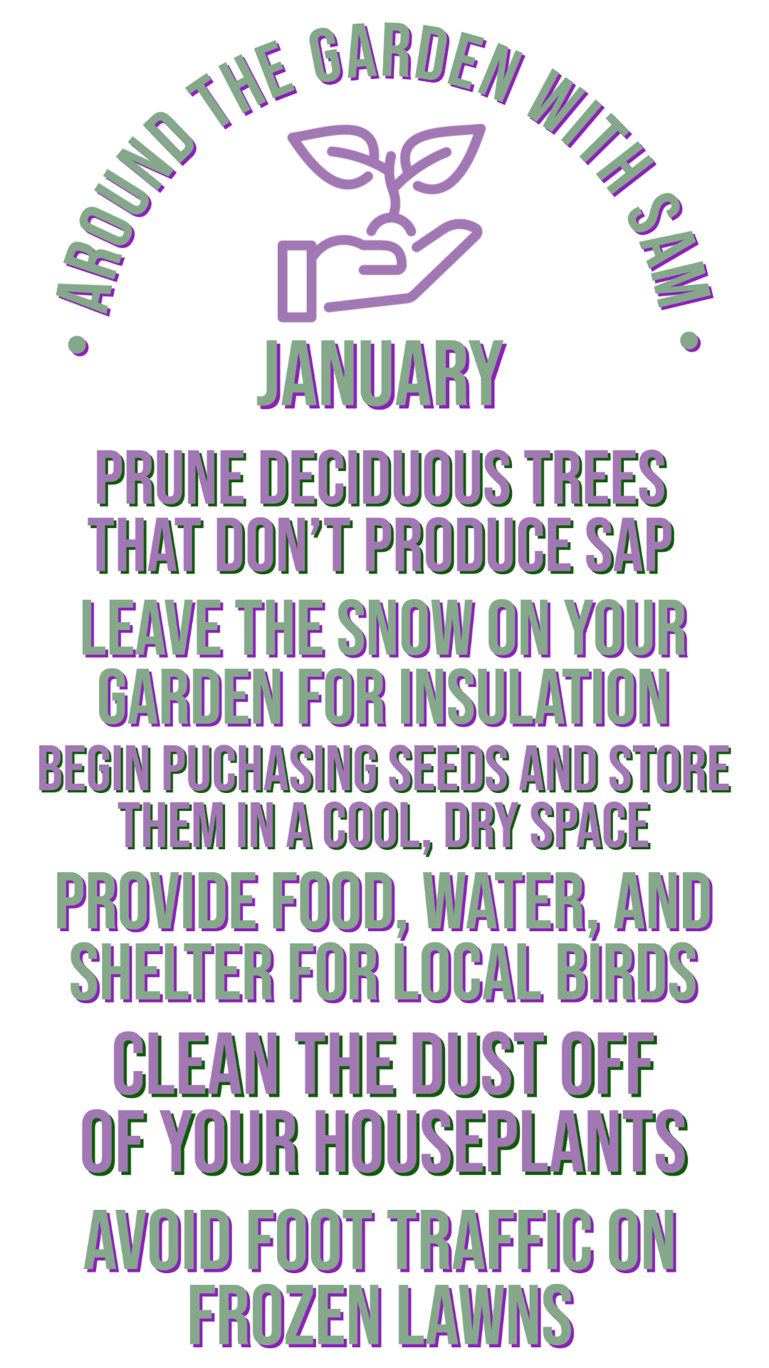 january gardening checklist