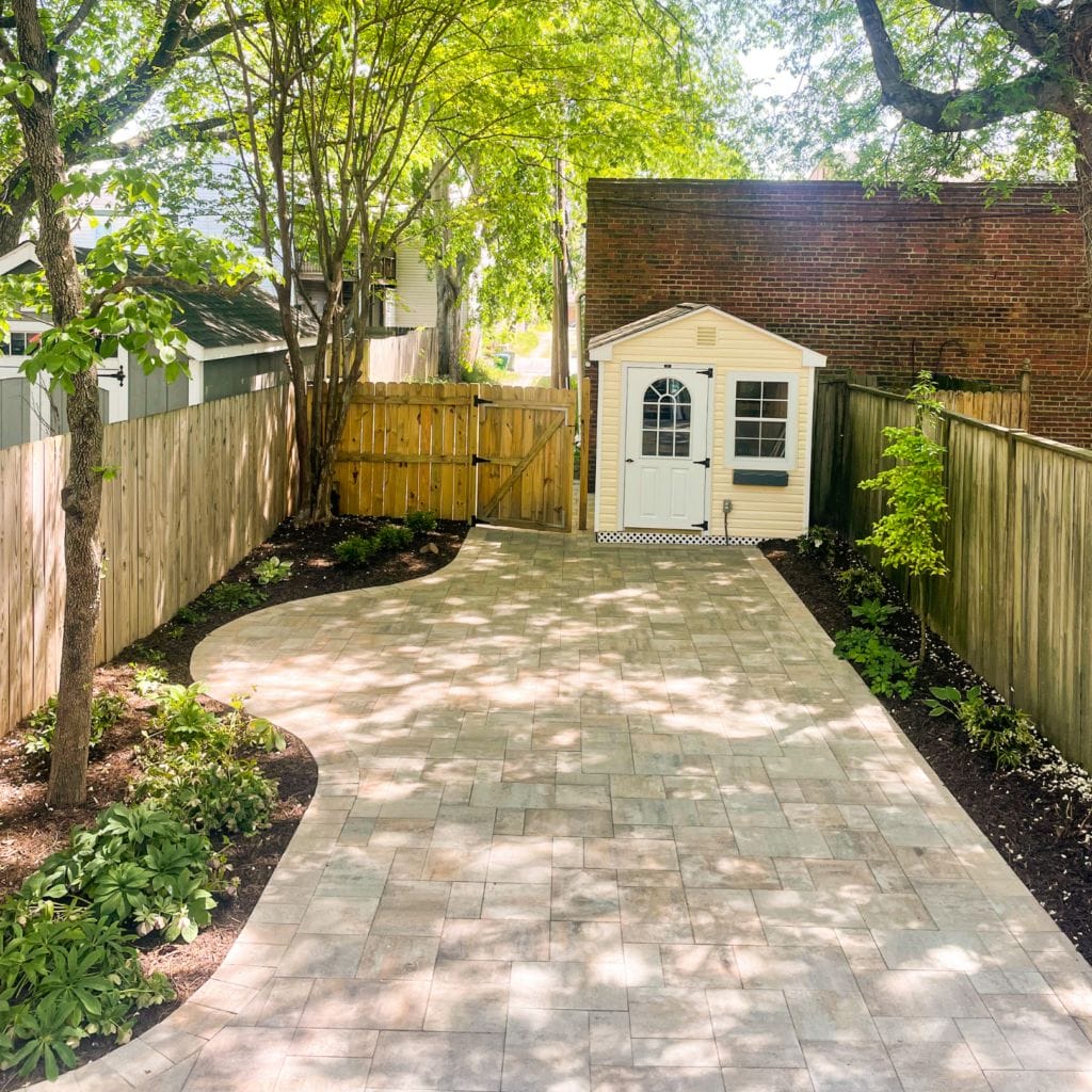 patio and landscape in Churchill